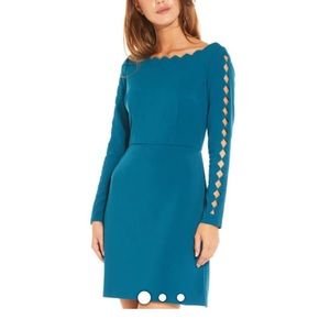 NWT Adrianna Papell Women Long Sleeve Scal…11